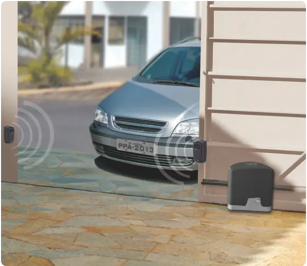 Conserto de portão eletrônico em Curitiba com sensor de barreira